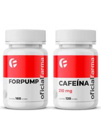Forpump Vasodilatador 160 C&aacute;psulas + Cafe&iacute;na 210mg 120 C&aacute;psulas