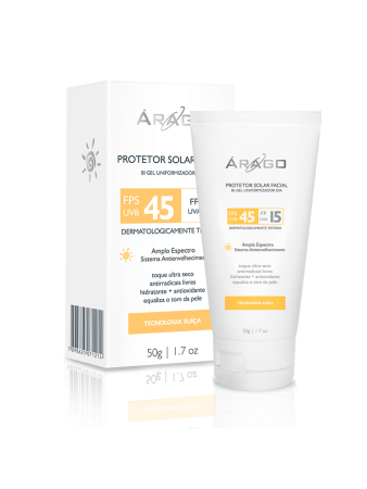 Protetor Solar  Bi-Gel Clareador Facial FPS45 50g