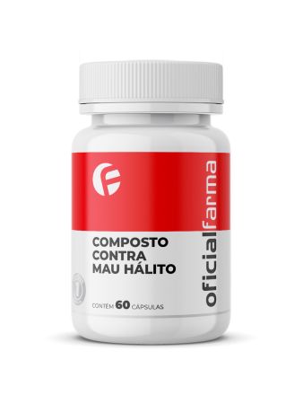 Composto Contra Mau H&aacute;lito 60 C&aacute;psulas