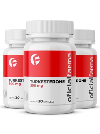 3 Turkesterone 500Mg 30 C&aacute;psulas