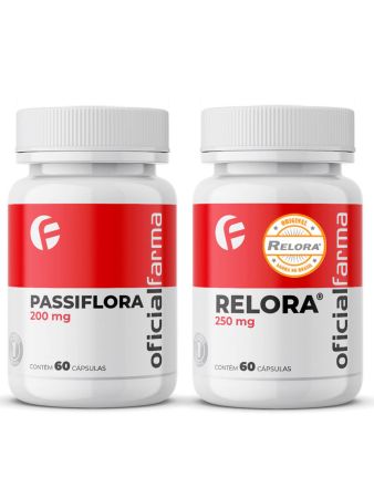 Calmante - Passiflora (Maracuj&aacute;) + Relora&reg;