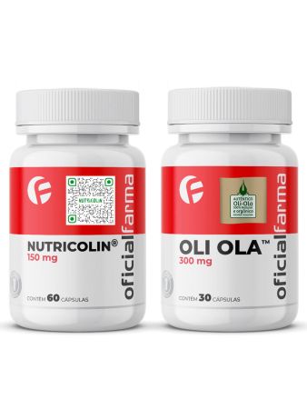 Nutricolin&reg; 150mg 60 C&aacute;psulas + Oli Ola&trade; 300mg Peeling 30 C&aacute;psulas