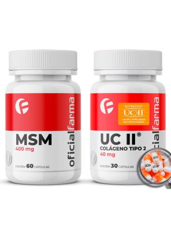 Col&aacute;geno Articular - Uc II&reg; + Msm Enxofre Org&acirc;nico